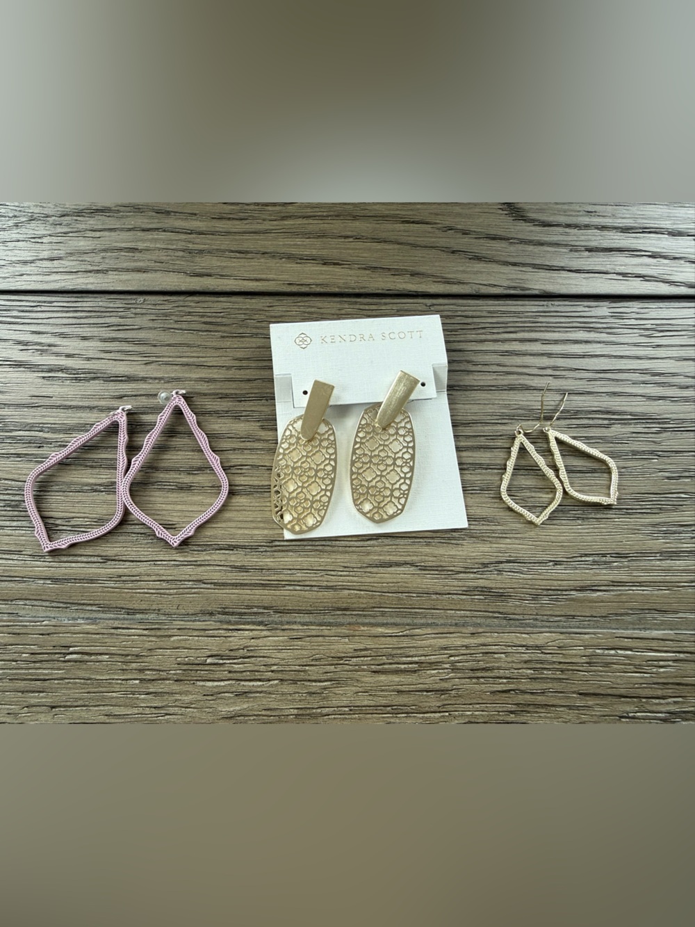 Kendra Scott earrings - all 3 pair